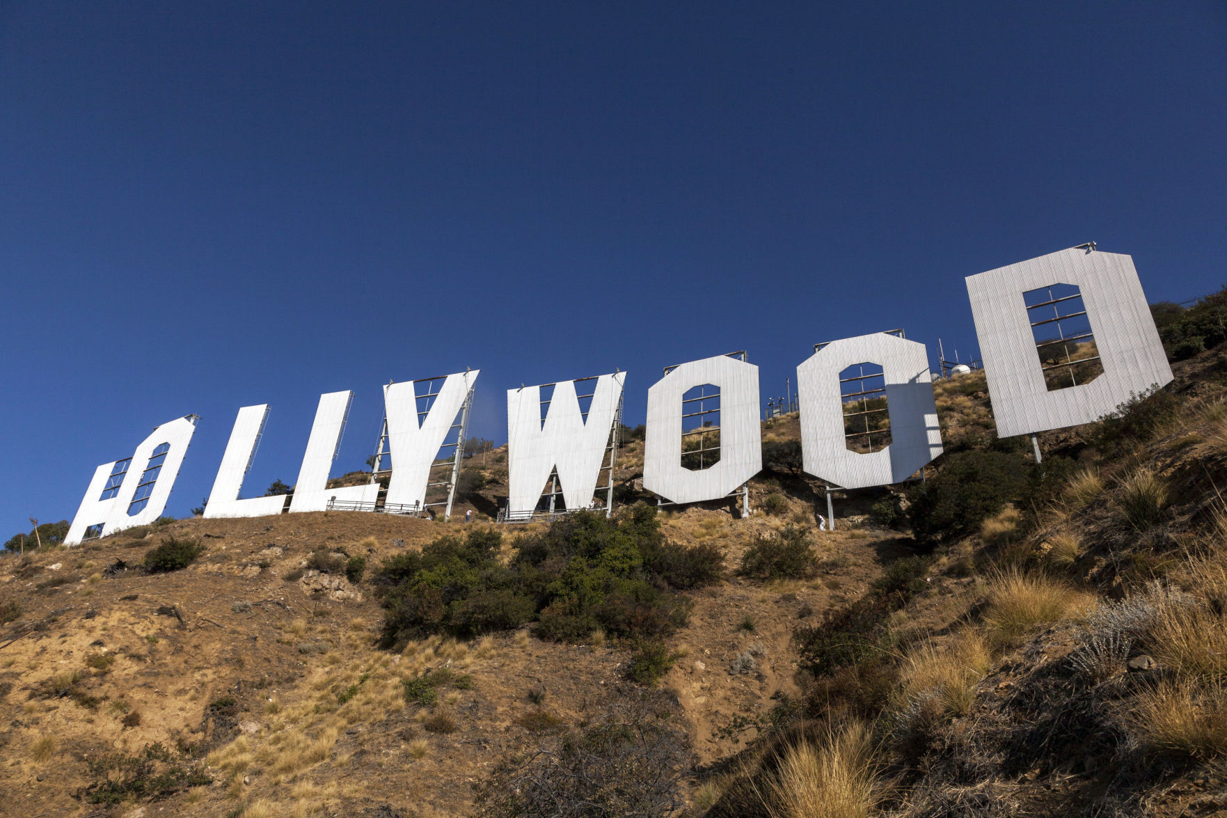 Hollywood Sign Facelift
